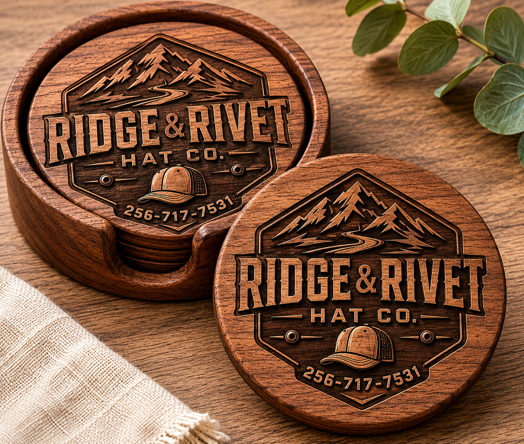 Custom Cup Coasters – Personalized Design, Premium Quality