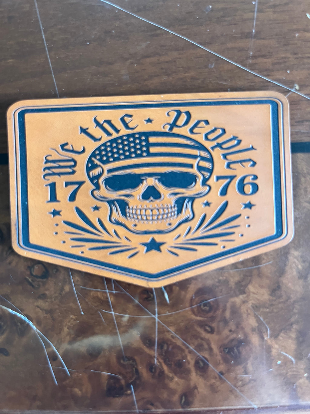 We the people 1776 hat patch